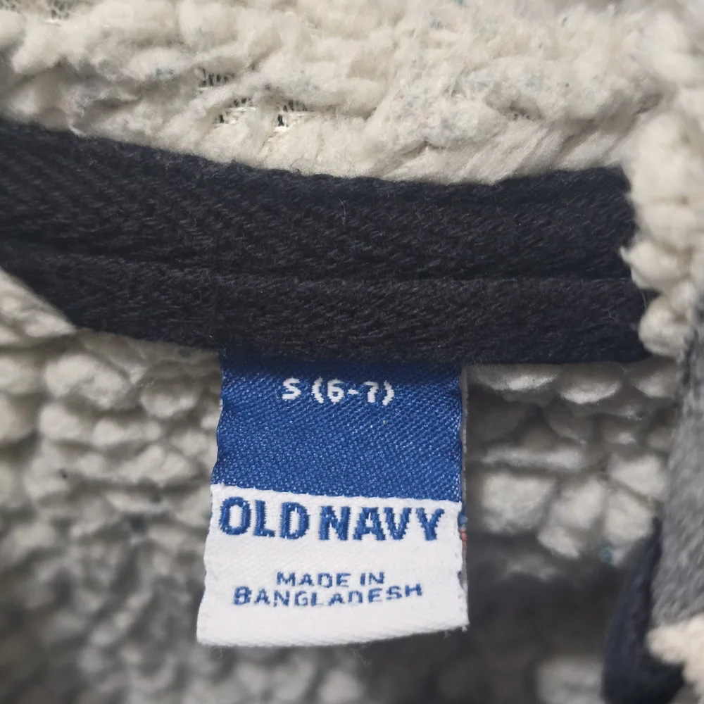 Old Navy Boy’s Sherpa-Lined Full-Zip Hoodie